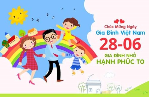 Chúc mừng ngày Gia Đình Việt Nam